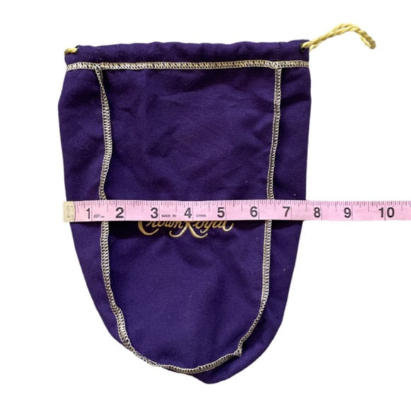 Crown Royal Purple Drawstring Pouches Set of 4 - Picture 5 of 7